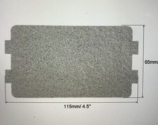 2x Microwave Oven Mica Plate