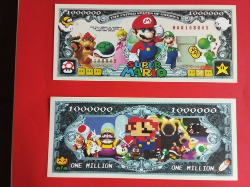 Two super mario million - super, $1