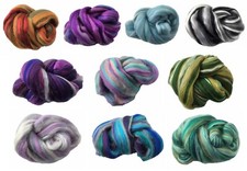 Merino Felting Wool with Silk