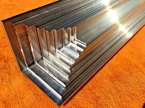 Aluminium angle equal - angle, 1/2"