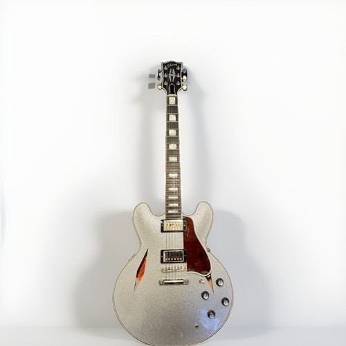 Gibson 355 custom - , silver