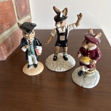 Royal Doulton Bunnykins x3 all