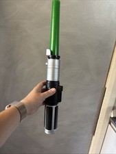 Hasbro 2002 Star Wars Yoda Lightsaber has lights and sounds