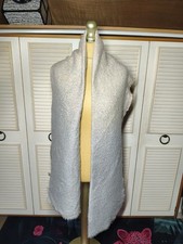 Primark Grey Peach Shawl Scarf