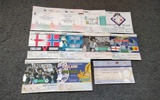 england football ticket stubs