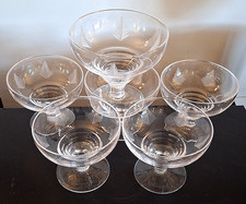 SIX STUART CRYSTAL WOODCHESTER