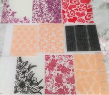 Lots Of Everyday Themes Embossing Folders