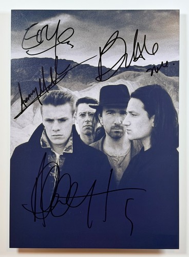 Band signed 8x11 - signed, 8x11.5