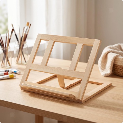Tabletop easel with adjustable - tabletop,