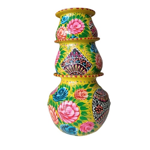 Truck art pot set pakistani - art,