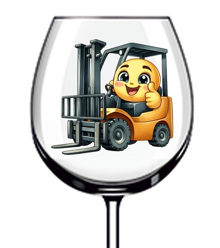 12x colourful forklift - 12x, truck