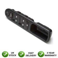 ELECTRIC POWER MASTER WINDOW SWITCH PANEL FOR PEUGEOT 307 SW ESTATE 2000 On