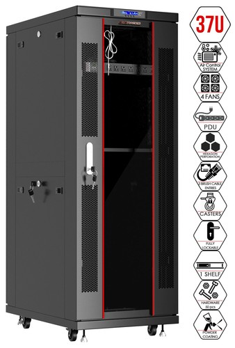 37u server rack cabinet - server,