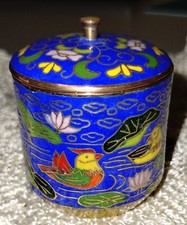 CLEARANCE;  Cloisonne: Pond