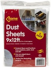12 x 9ft POLYTHENE DUST SHEET