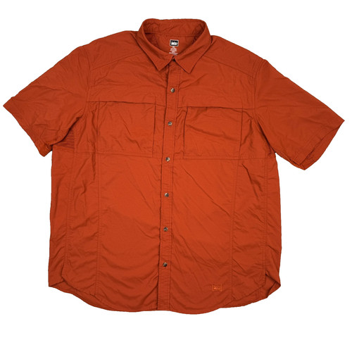 Rei sahara shirt mens rust - rei, xl