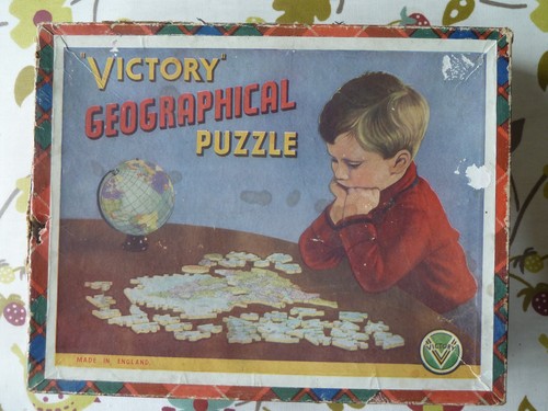Victory jig saw geographical - jig-saw,