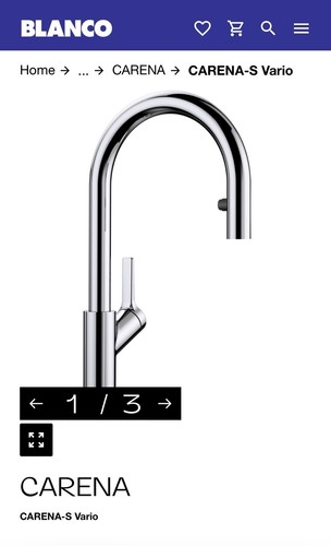 Blanco carena vario pull out - blanco,