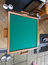 Large 90cm Folding Mahjong Table Portable Mahjong Table Games Full Size Complete