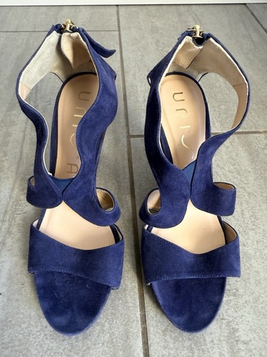 Unisa ladies blue suede high - unisa,