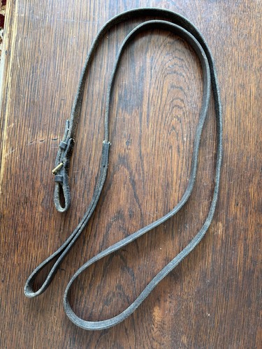 Inhand show lead rein leather - show,