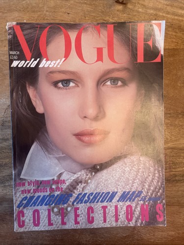 Vogue magazine march 1984 - vogue, miro