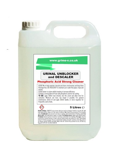 Urinal unblocker descaler - descaler, 5