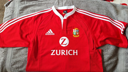 Adidas british lions shirt - british, nz