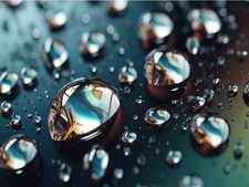 60X52Cm Reflections in a Drop