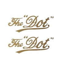 The DOT motorcycle tank Vinyl