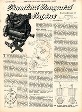 Standard Vanguard Engine article 1955 2 sides part of a series A