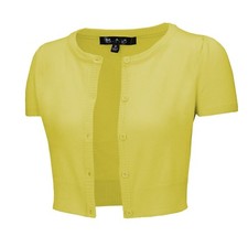 YEMAK Women's Cropped Bolero