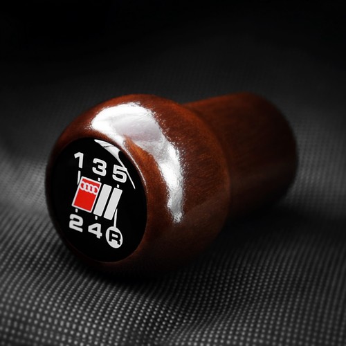 Audi sport wood shift knob - sport,