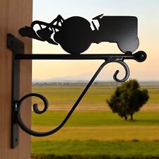 Tractor & Plough Hanging Basket Bracket heavy duty