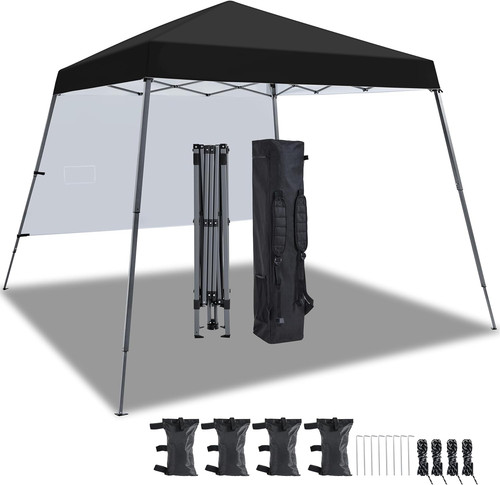 Pop gazebo 3x3m with side - pop,