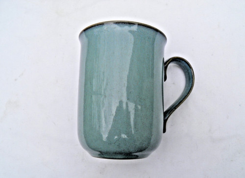 Denby blue green mug 5cm - denby, 7.5cm