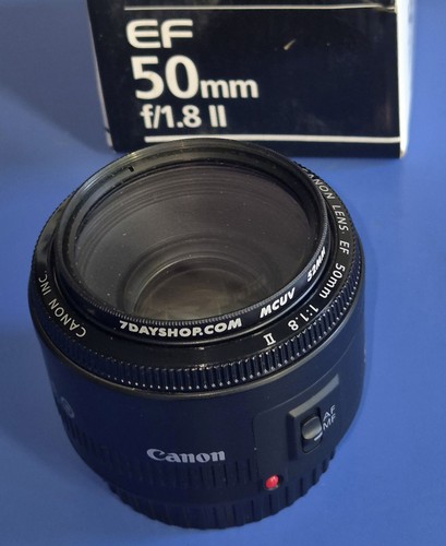 Canon 50mm ii prime - f1.8,
