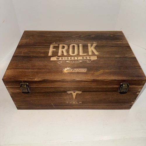 Tesla branded frolk whiskey - frolk,