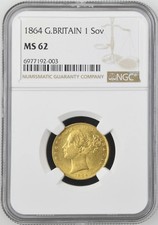 1864 GREAT BRITAIN Gold