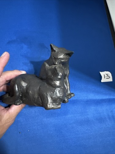 Vintage frith cat sculpture - cat,