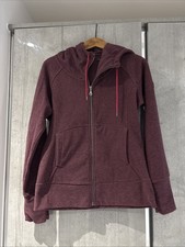 Berghaus Ladies Hoodie Hooded Fleece  Size 12 Purple VGC