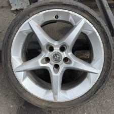 GENUINE VAUXHALL ASTRA VECTRA C ZAFIRA - 18" PENTA ALLOY WHEEL & TYRE - 13171952