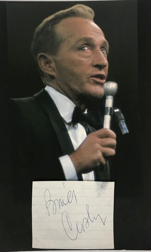 Bing crosby signed - crosby, 1977)