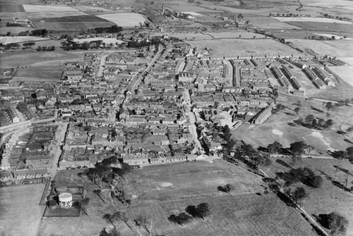 Lochgelly general view high - general,