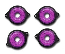 4x PURPLE 24V LED MOVING SIDE