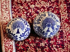 Antique Vintage Carpet Balls -