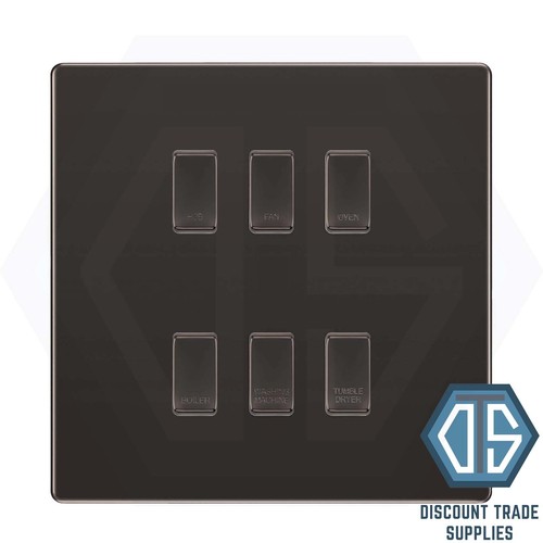 Black nickel screwless - bg,