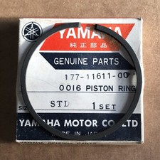 Yamaha TD1 TD1-B TD1-C Racer 1962-1967 NOS OEM Piston Ring (Std) 177-11611-00