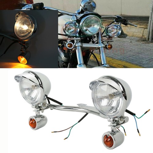 Motorcycle chrome turn signal - motorcycle,