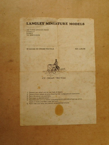 Langley miniature models ice - langley,